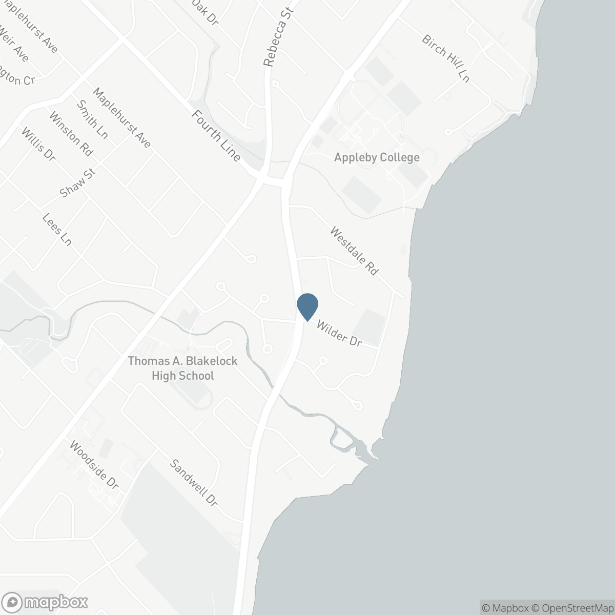 1098 LAKESHORE ROAD W, Oakville, Ontario L6L 1E9